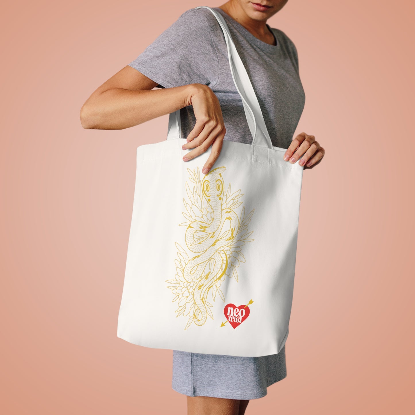 Cobra Cotton Tote Bag