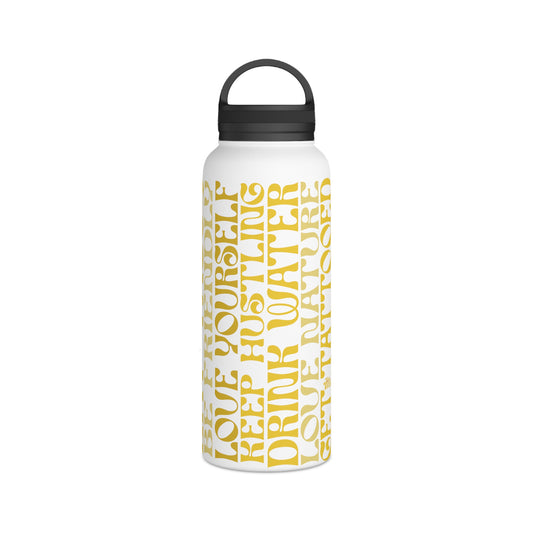 THE STAINLESS STEEL WATER BOTTLE